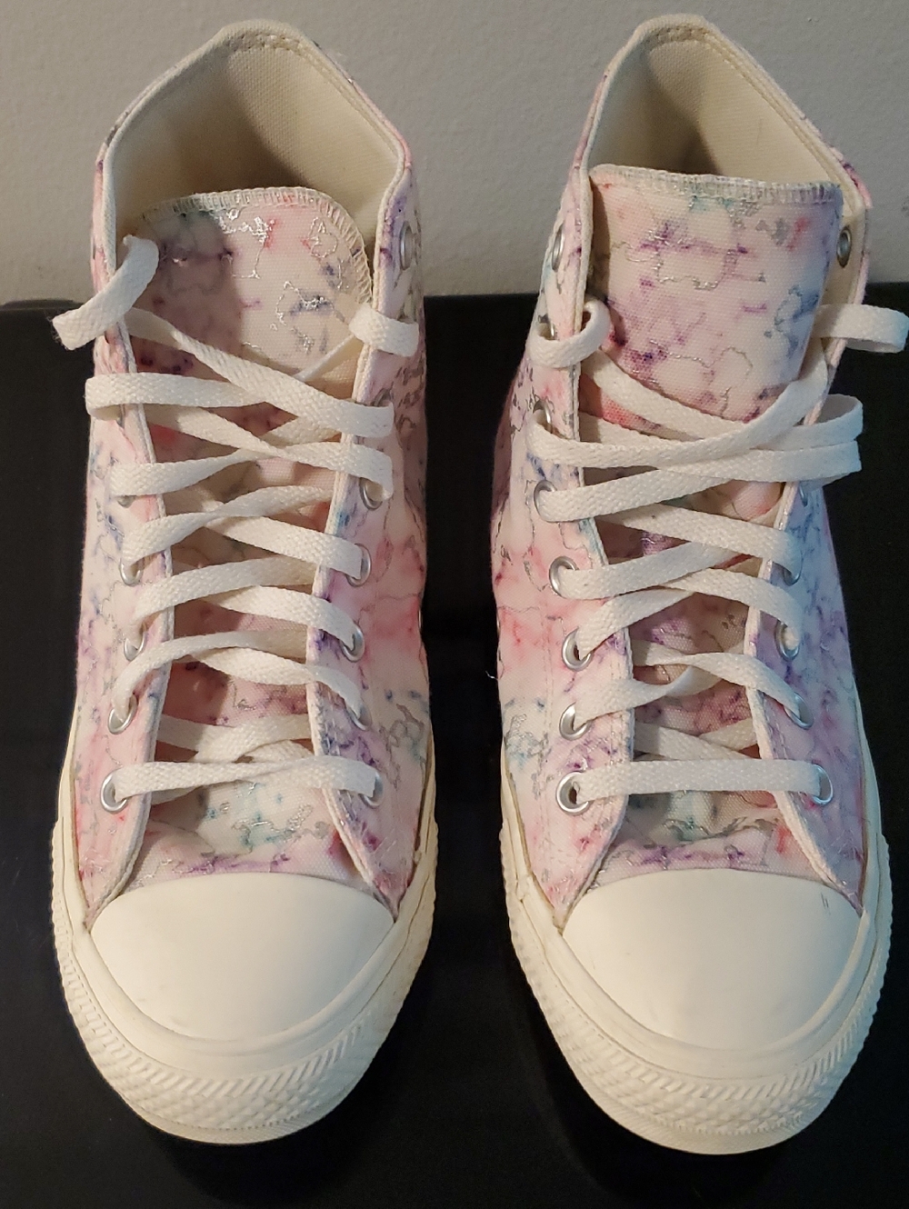 Converse Chuck Taylor All Star High 'Tie-Dye' - Pink Sneakers Women's Size 10.5